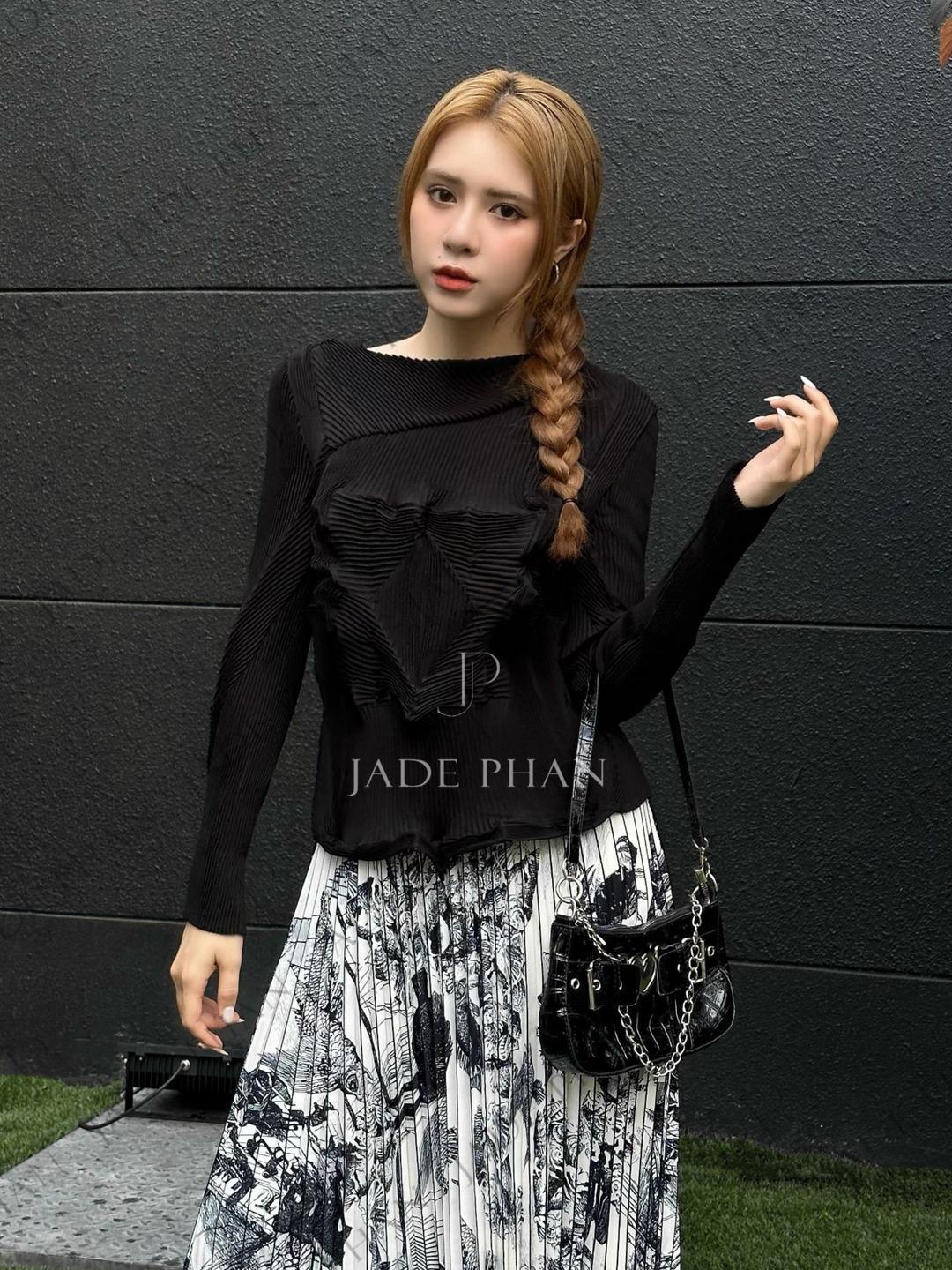 ISA Pleated Top - Áo ISA