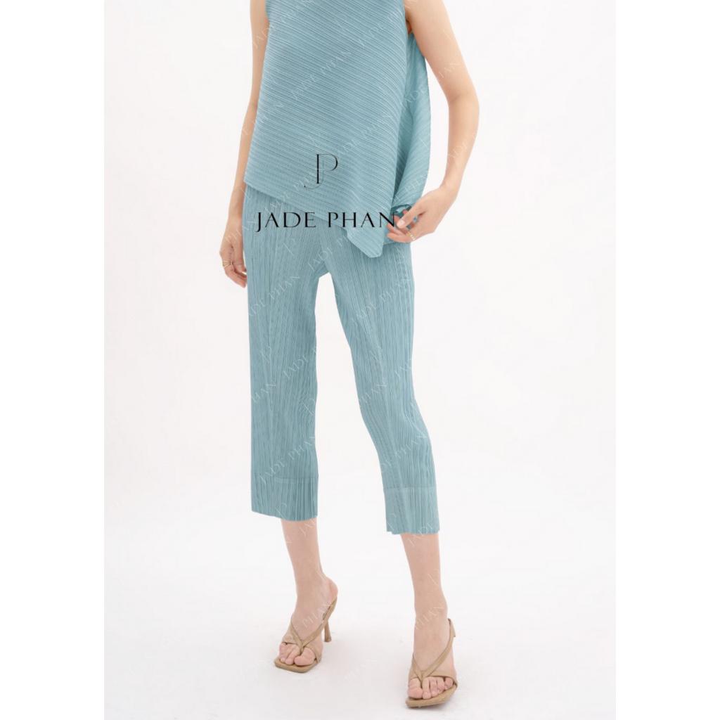 [HỎA TỐC]Quần Daisy xếp ly nữ ống suông, quần dập ly nữ cao cấp chuẩn form nhiều màu cá tính — ảnh 7