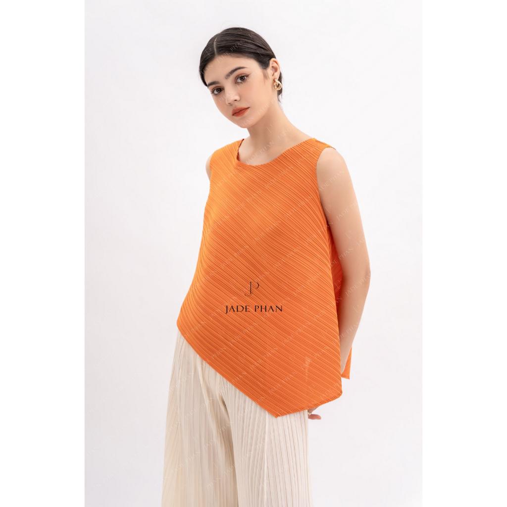 [HỎA TỐC]Áo Léa xếp ly nữ, áo dập ly tà chéo Cao Cấp Không Nhăn nhiều màu phong cách cá tính — ảnh 1