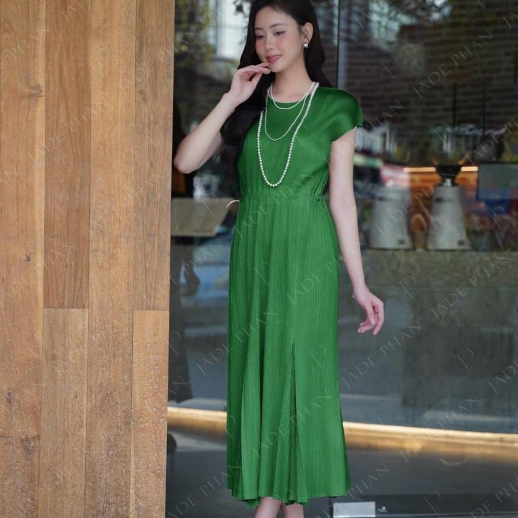 Váy Adele dập ly cao cấp JADEPHAN nhiều màu thanh lịch — ảnh 3