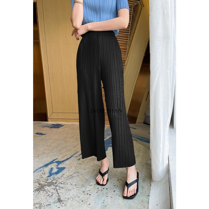 Quần Charlotte dập ly cao cấp JADEPHAN xếp ly lò xo — ảnh 1