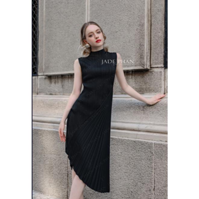Váy Cheryl dập ly cao cấp JADEPHAN thanh lịch dự tiệc — ảnh 1