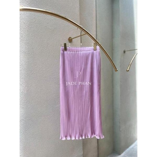 Chân váy Naomi viền cong bèo nhún xếp ly nữ sang trọng — ảnh 7