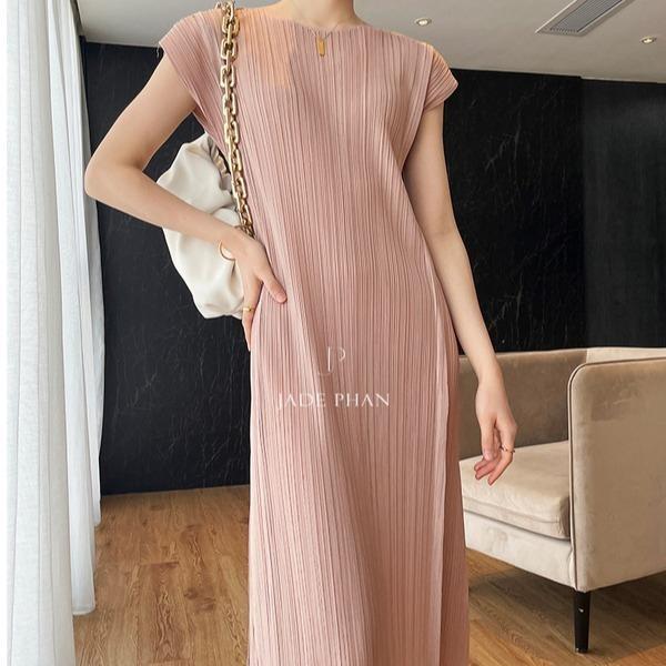 Váy Eva dập ly cao cấp JADEPHAN đi chơi — ảnh 4