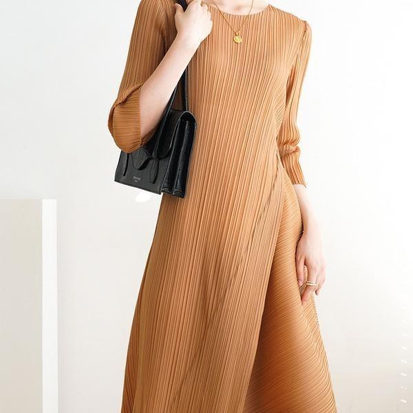 Váy Michela dập ly cao cấp JADEPHAN nhiều màu — ảnh 3