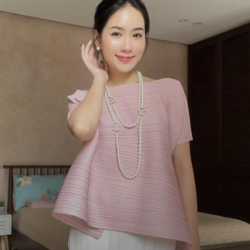 Áo Katle dập ly cao cấp JADEPHAN thanh lịch nhiều màu — ảnh 11
