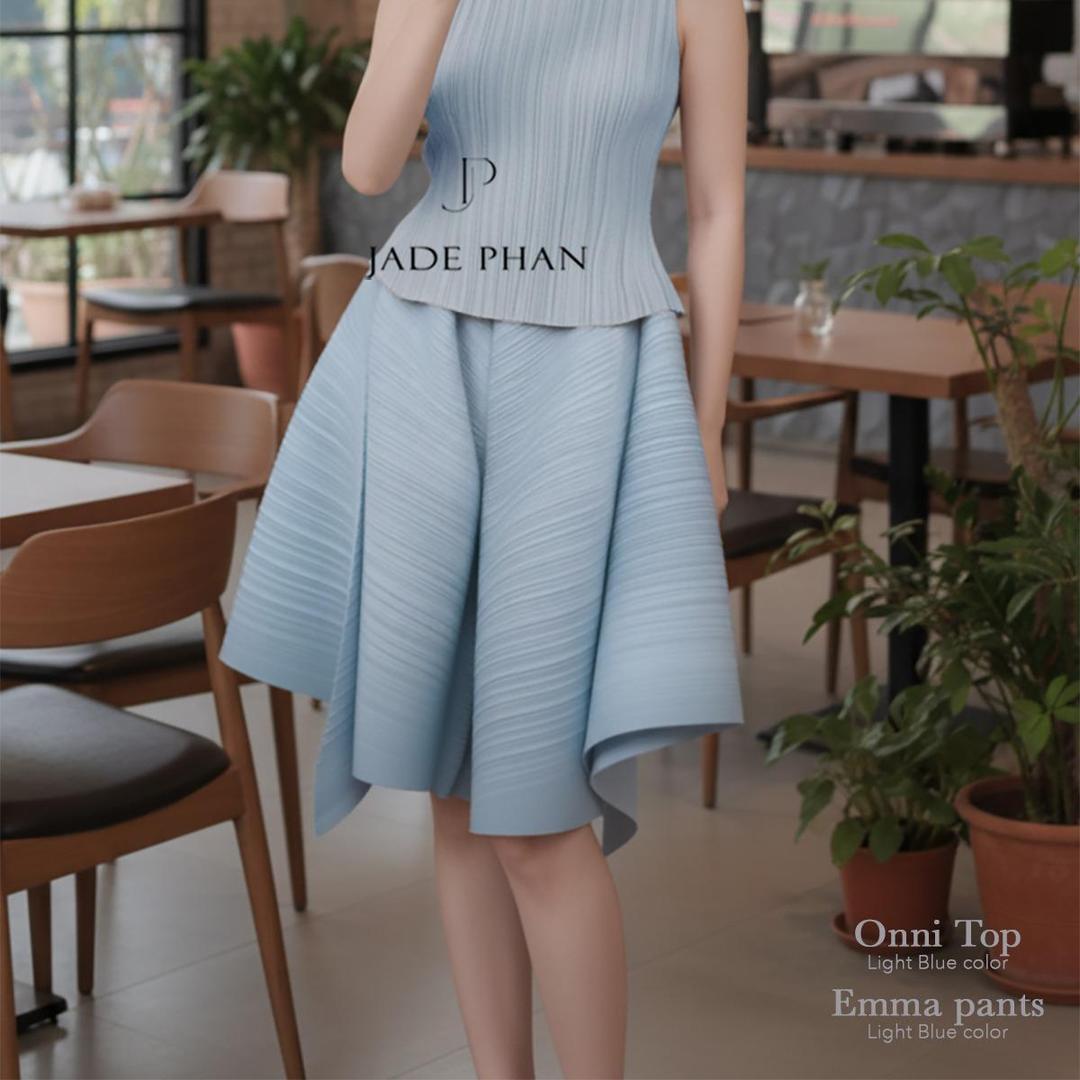 Quần Emma dập ly cao cấp JADEPHAN freesize nhiều màu — ảnh 7