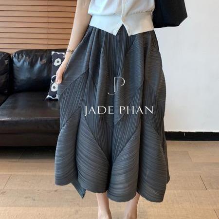 Chân váy Emily dập ly cao cấp không nhăn nhiều màu — ảnh 6