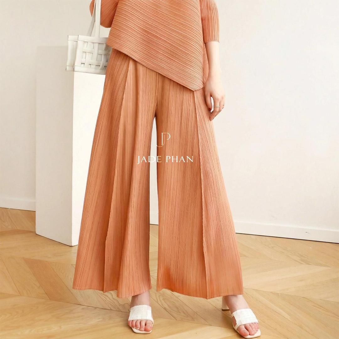 Quần Gerda dập ly cao cấp JADEPHAN freesize nhiều màu — ảnh 1
