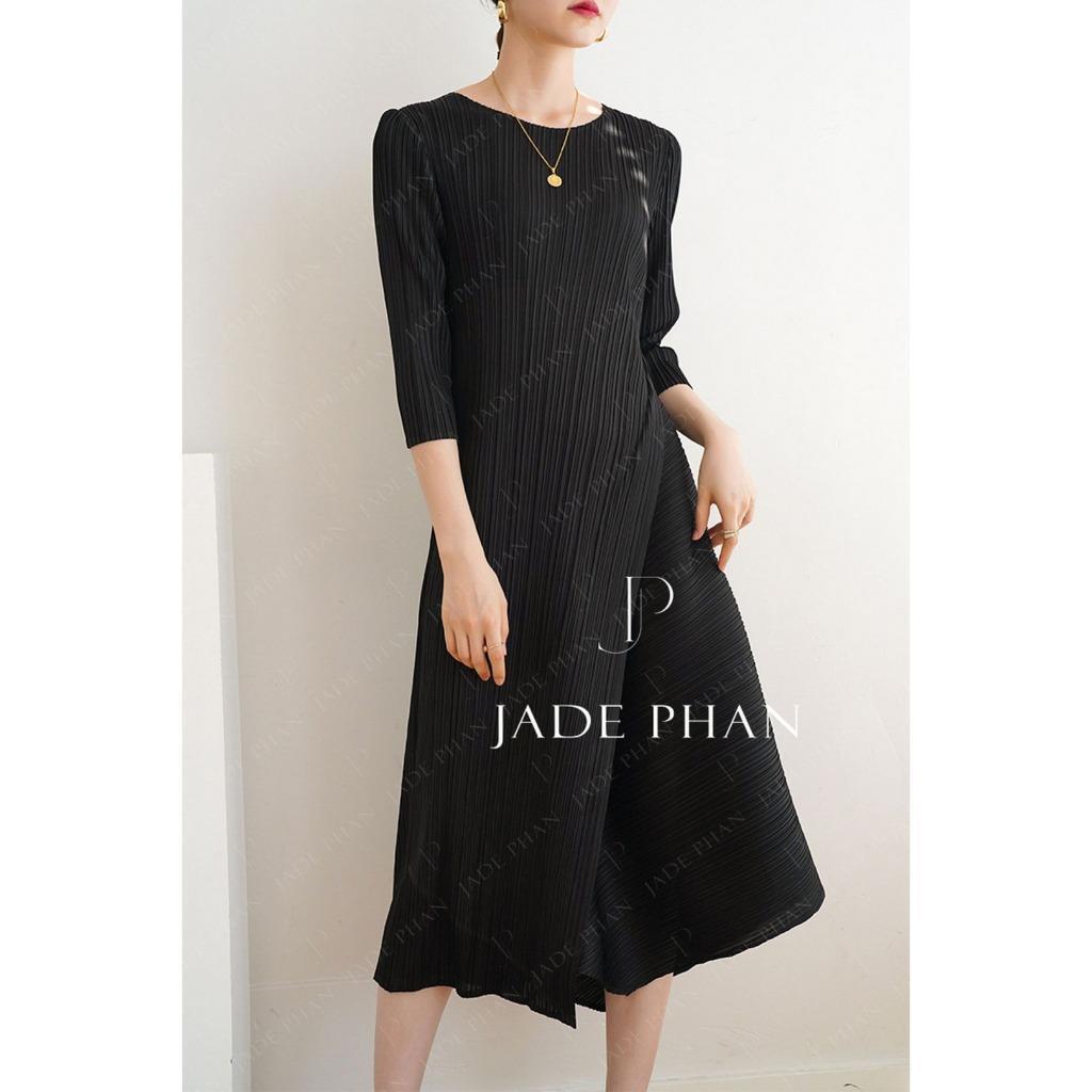 Váy Michela dập ly cao cấp JADEPHAN nhiều màu — ảnh 1